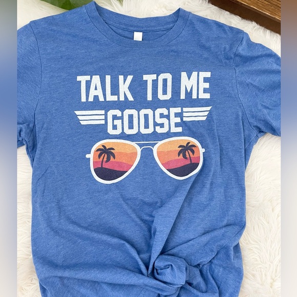 Top Gun Talk to Me Goose Graphic Tee - Picture 4 of 6